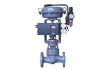 Pneumatic diaphragm control valve with single seat